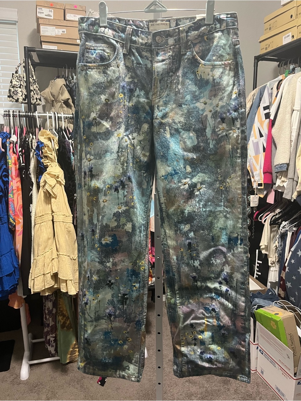 Free People Tennessee Low Rise Illusions jeans - Picture 3 of 5